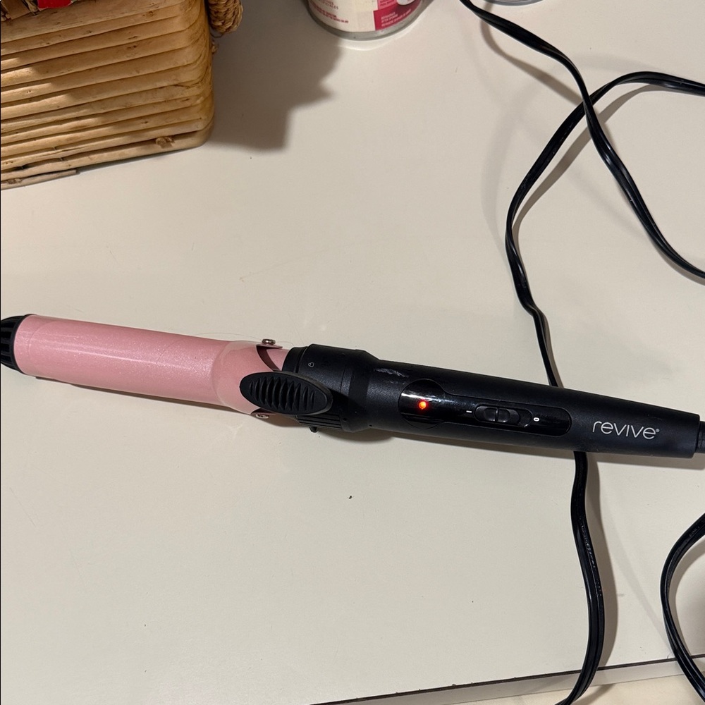 Pink Hair Curler